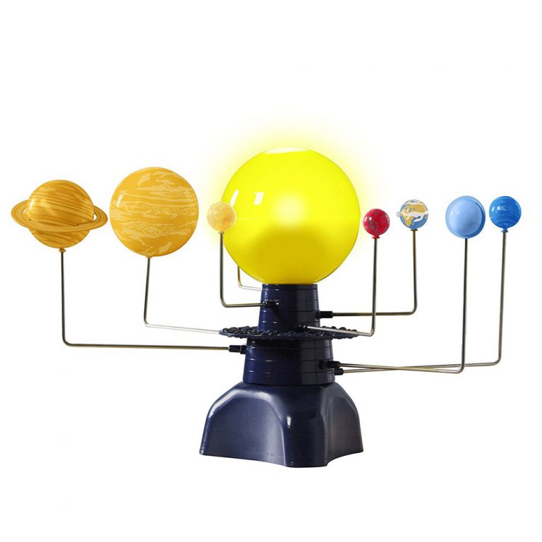 Night light and moving planetarium solar system