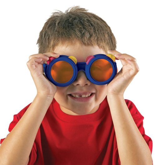 See the world in a different way with these colour mixing lenses from Learning Resources.