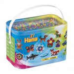 Make to your hearts content with this huge refill tub of 10000 hama bead pieces.