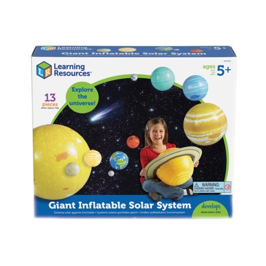 Giant Inflatable Solar System Front Box