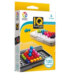 Front of box for SmartGames IQ Puzzler Pro