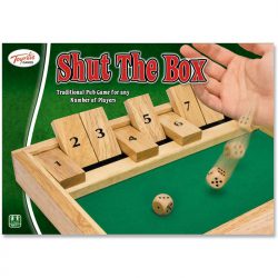 Shut The Box Game - box front
