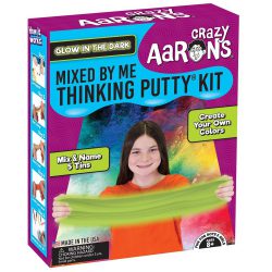 Glow In the Dark Crazy Aaron's Mixed By Me Thinking Putty front