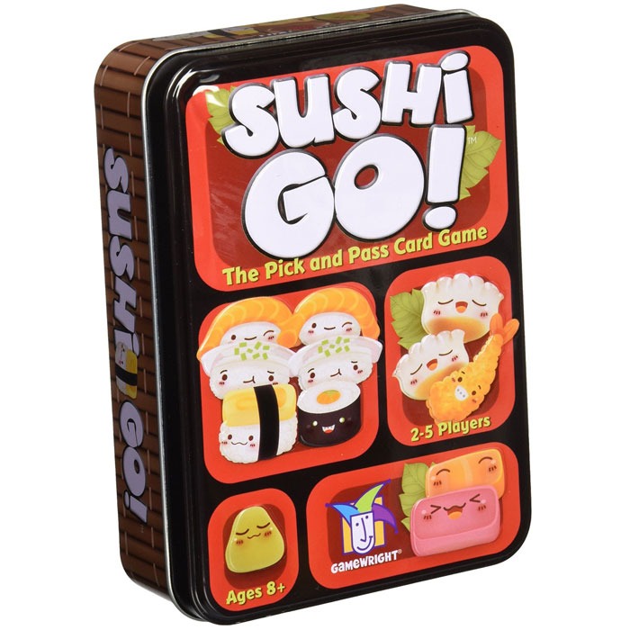 Gamewright fast paced sushi themed card game for 2 to 5 players