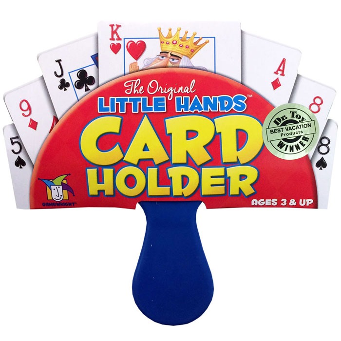 gamewright little hands card holder fun learning