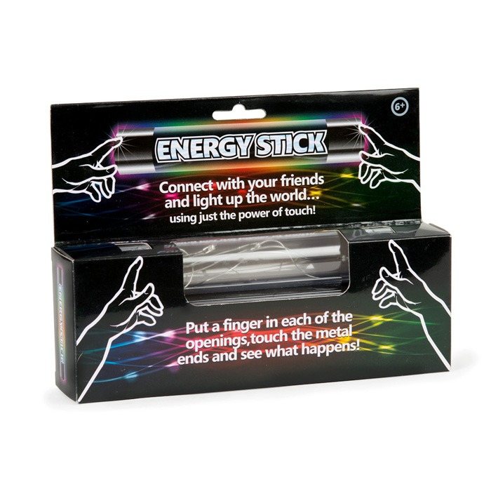 Energy stick electrical current science toy to demonstrate circuits