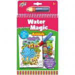 Magic painting flip pad by Galt with 6 animal pictures and refillable water pen