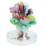 Grown crystal tree from Horrible Science Creepy Crystal Growing Science Kit