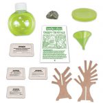 Horrible Science Creepy Crystal Growing Science Kit, contents of kit