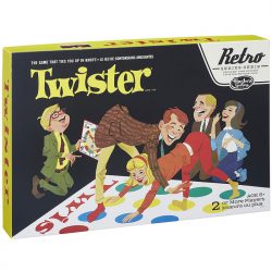 Replica of the original 1966 Twister family game