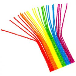 contents of the Wikki Stix Rainbow Travel Pack