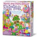 Mould and paint 6 glittery fairy figures which can be made into magnets or badges