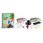 Box front with full contents for the 4M Kidzlabs Kitchen Science Kit