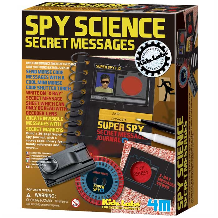 Create and decode secret messages with secret message pens and morse code