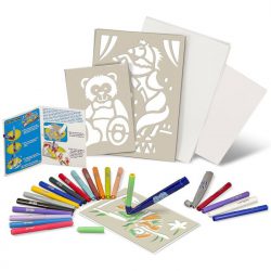 Contents from the Sprayza Magic Super Deluxe Set
