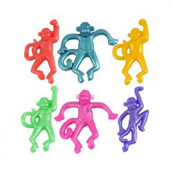 6 colour variations of Stretchy Monkey