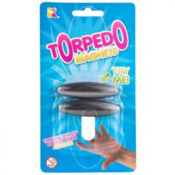 Rattling torpedo magnets like Zoidz that zing when they meet in the air
