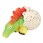 Stegosaurus emerging from a Keycraft Large Hatching Dinosaur Egg Toy