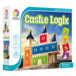 front of box Smart Games Castle Logix Wooden Puzzle