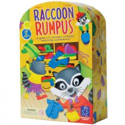 Front of box Educational Insights Racoon Rumpus Matching Game