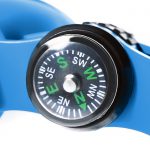 Detail of compass on the Learning Resources Rubberised Binoculars with Compass