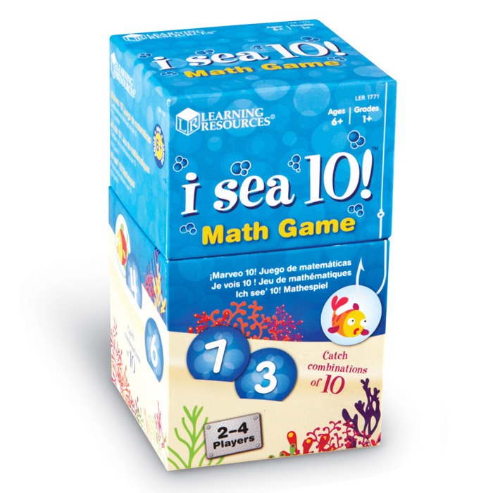 Childrens preschool number bonding maths game with 100 cards