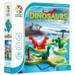 Box front of the Smart Games Dinosaurs Mystic Islands Logic Puzzle
