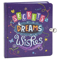 Children's lockable diary with 208 lined pages and 2 keys