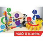 An example of can build from Klutz Lego Chain reactions