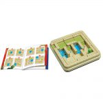 Full puzzle and instruction book for Smart Games Temple Trap Puzzle