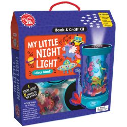 Children can create their own customised night light with this awesome craft kit by Klutz