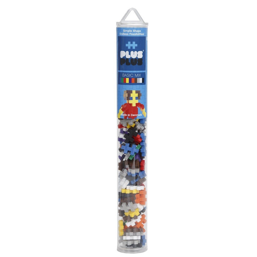 A simple yet ingenious construction toy that fits in your bag. Just slot the pieces together!