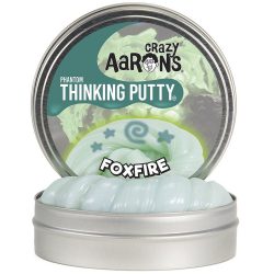A tin of foxfire glow in the dark putty