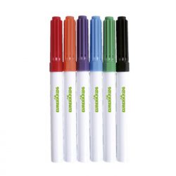 6 whiteboard markers to write with