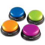 A set of 4 answer buzzers to liven up any game. Play in teams to honk, ding, beep and ding your way to victory!