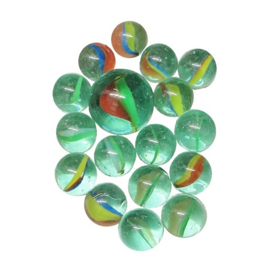 Contents of 100+2 Marbles in a bag