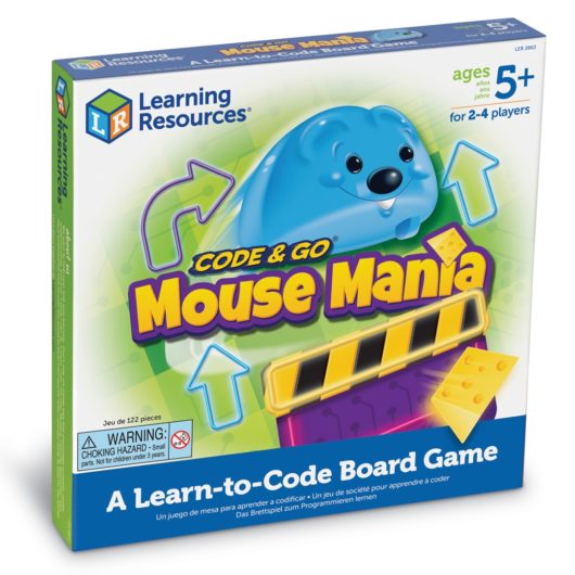 Front of box for Learning Resources Code & Go Mouse Mania