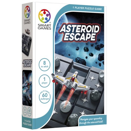 Box front for SmartGames Asteroid Escape