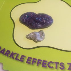 Ready to mix my silver and purple putty together