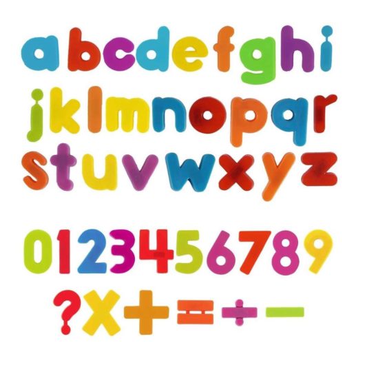 Contents of the Magnetic Letters and Numbers Set