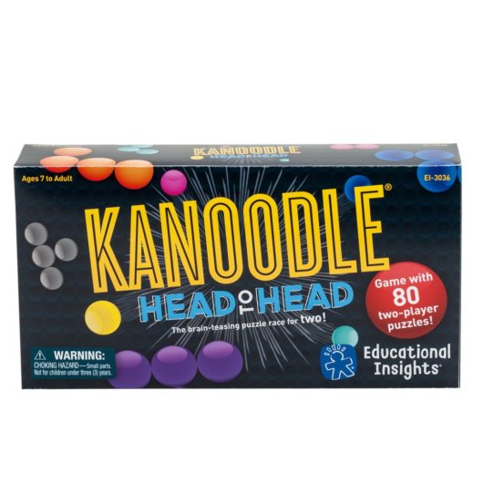 Front of box for Educational Insights Kanoodle Head to Head