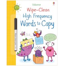 Front of Usborne Wipe Clean High Frequency Words Book