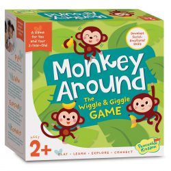 Front of box from the Monkey Around Game