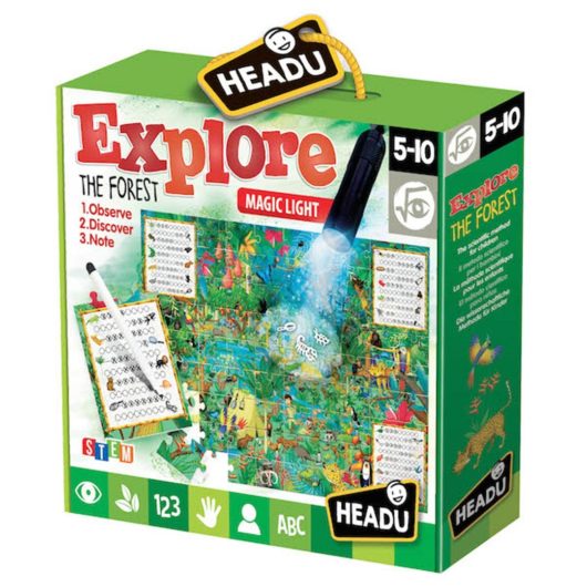 Front box of the Explore the Forest Puzzle