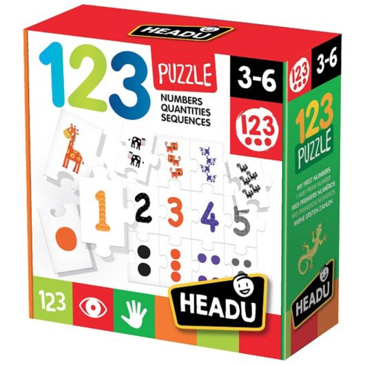 Front box of the HEADU 123 Puzzle