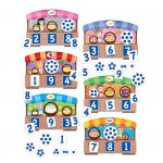 Contents of the 123 Montessori Touch Bingo