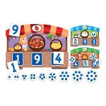 Count the dots and recognise the numbers to win at 123 Montessori Touch Bingo