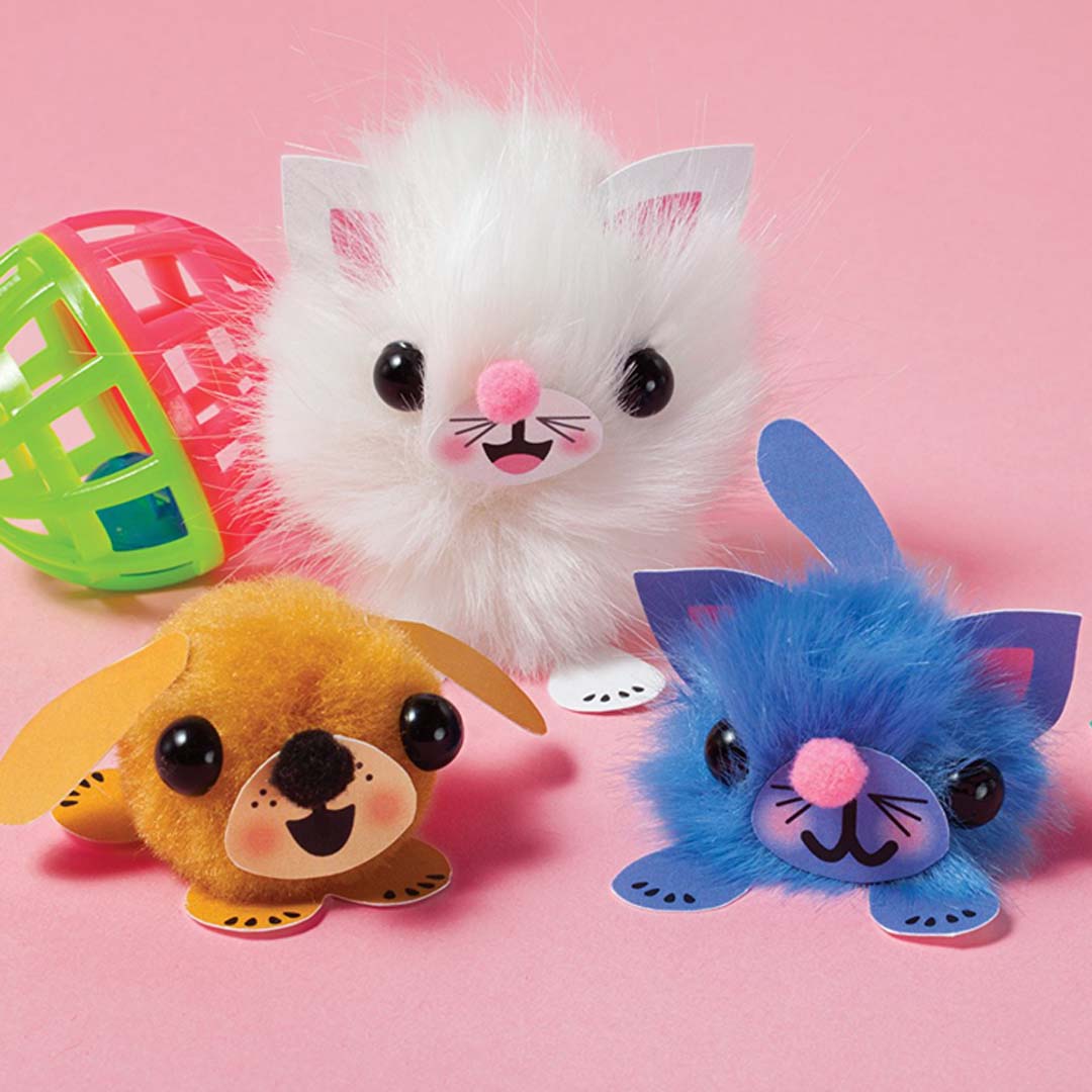 Klutz Jr. My Pom Pom Pet Shop Book & Craft Kit