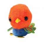 bird made from pom poms by Klutz!