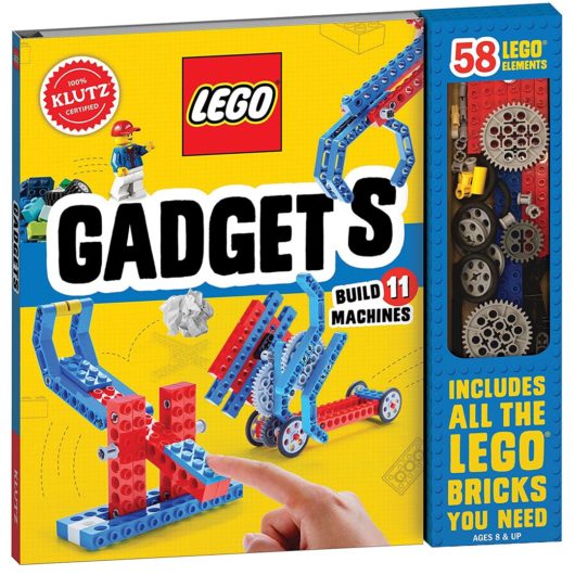 Front of the Klutz Lego Gadgets Kit